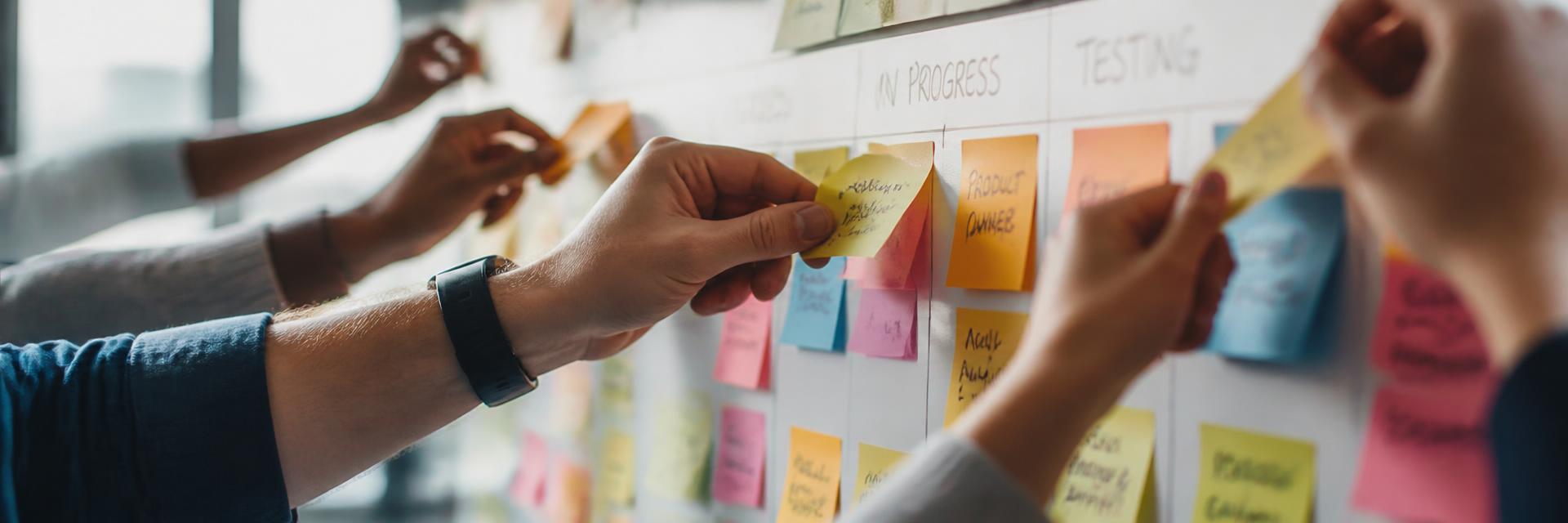 Cross-functional team planning delivery