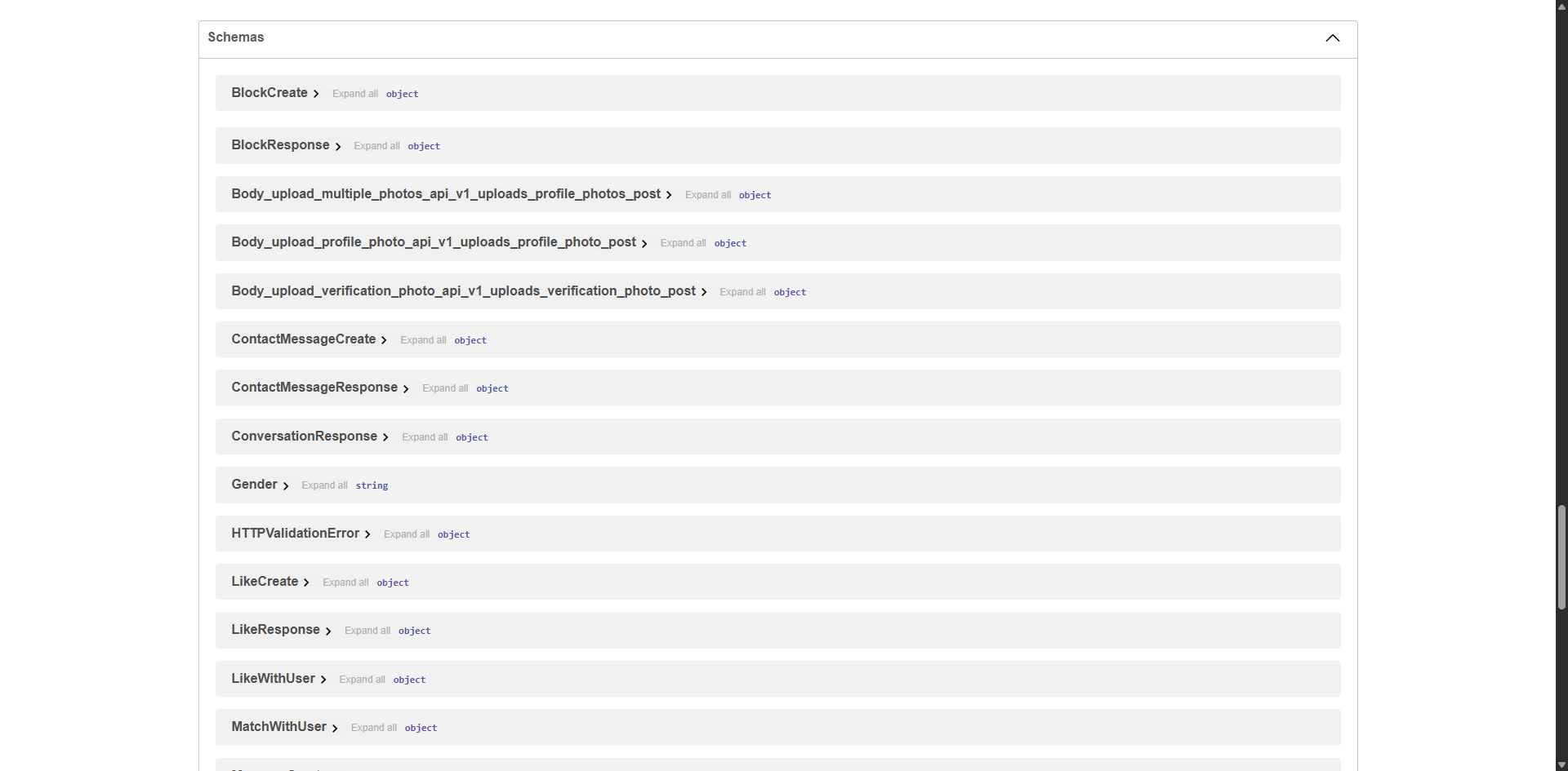 FastAPI Backend for iOS Dating App screenshot 5