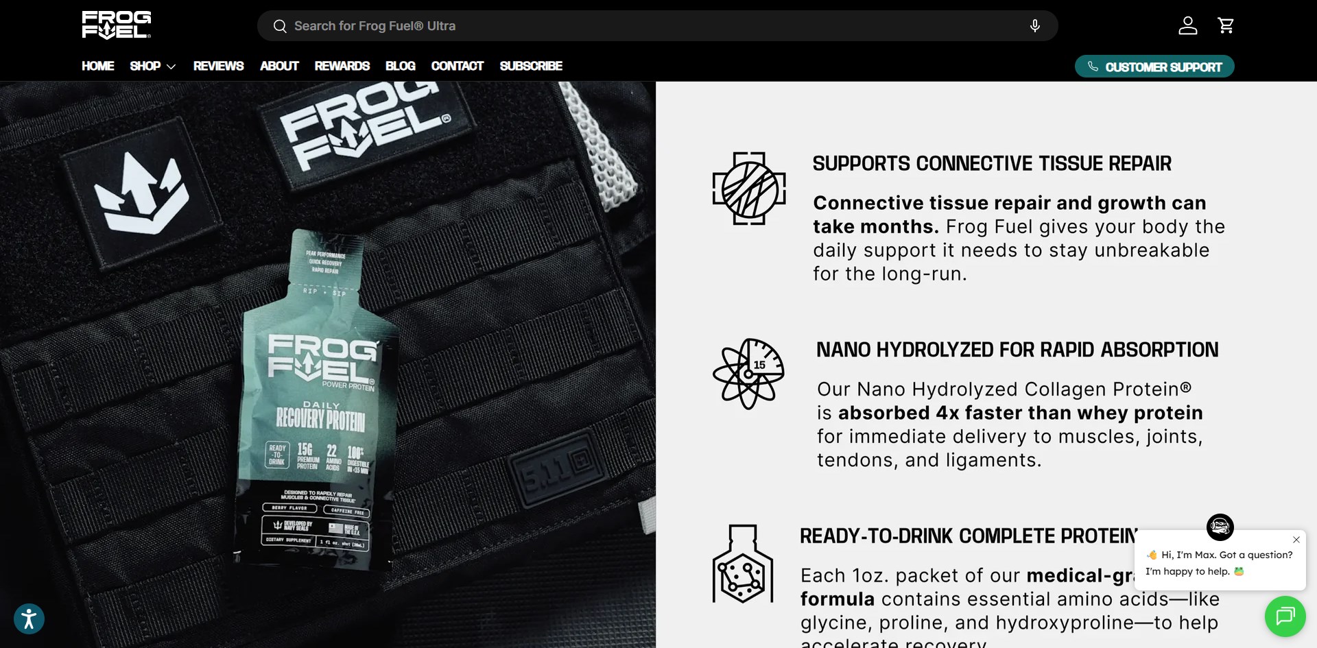 Functional Nutrition Segment Shopify Store screenshot 5