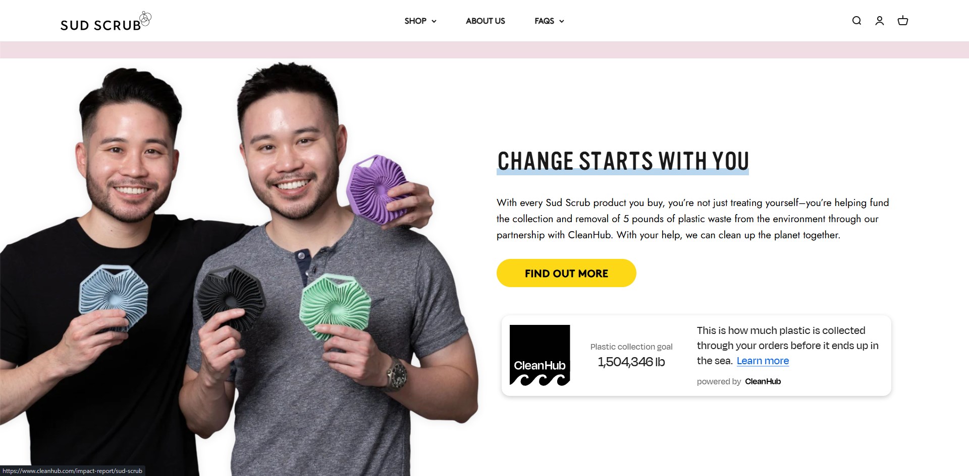 Sustainable Personal Care Segment Shopify Store screenshot 5