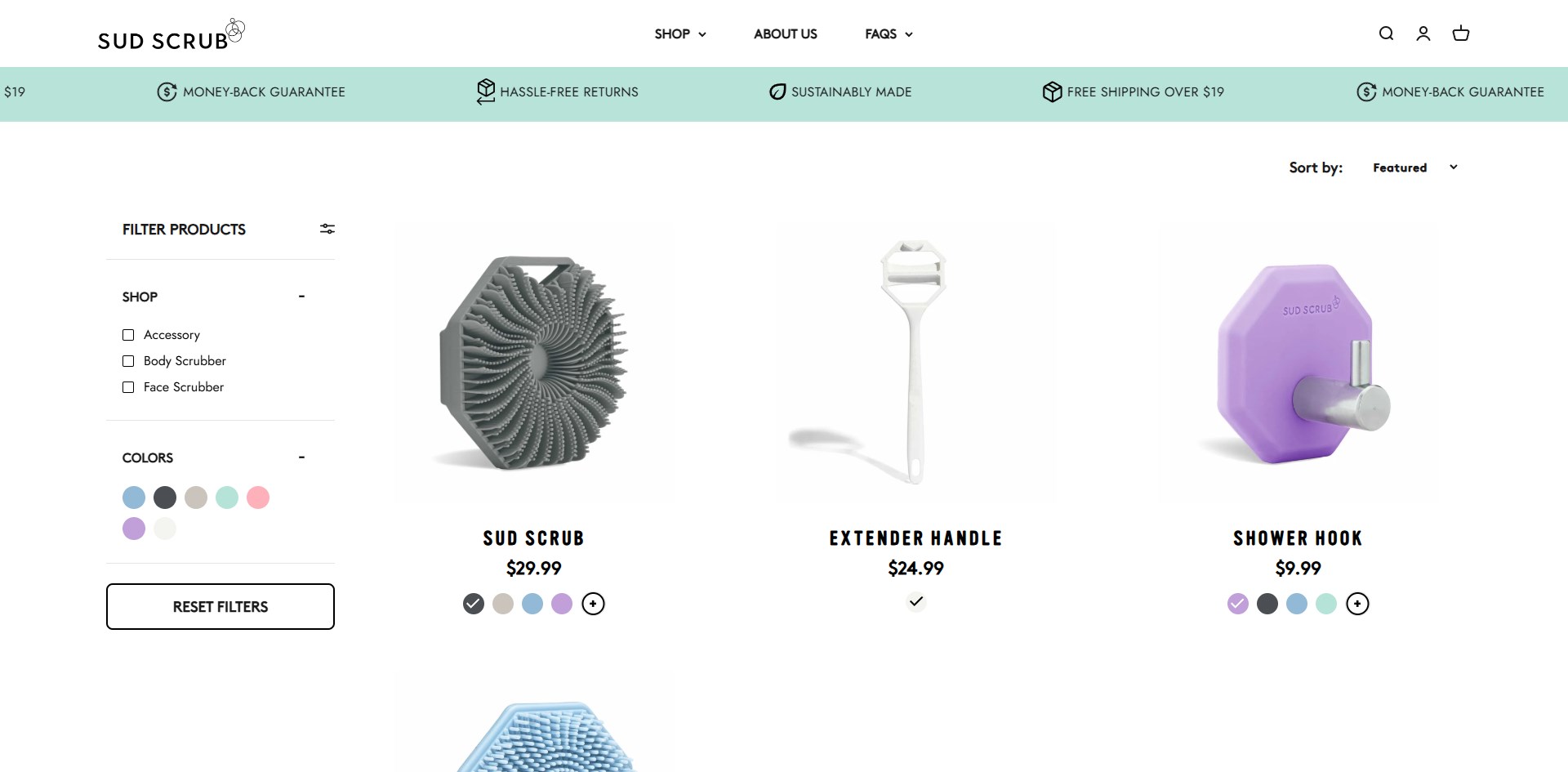 Sustainable Personal Care Segment Shopify Store screenshot 7