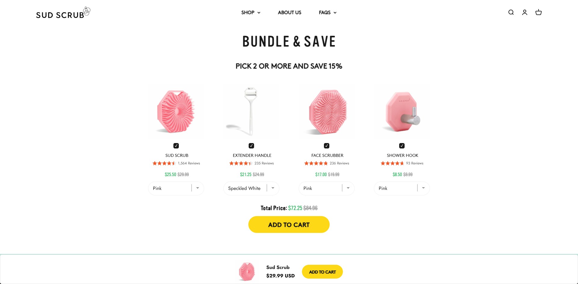 Sustainable Personal Care Segment Shopify Store screenshot 9